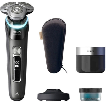 Máquina de Barbear Philips Shaver Series i9000 Prestige XP9200/30 Wet & Dry/ Bateria/ Inclui 4 Acessórios