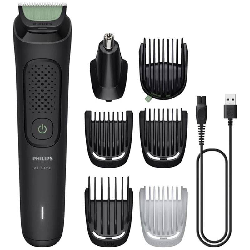 Máquina de cortar cabelo Philips All in One Série 3000 MG3935/15/ com Bateria/ 6 Acessórios