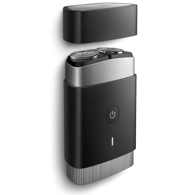 Máquina de Barbear Compacta Philips Electric Compact Shaver PQ888/06/ a Bateria/ 2 Acessórios