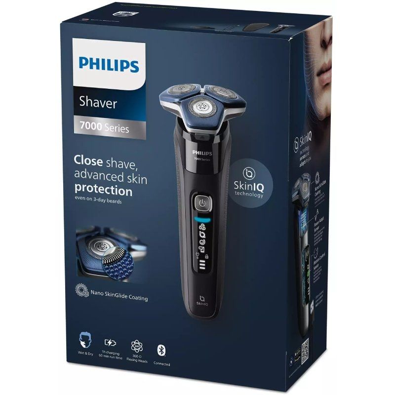 Máquina de Barbear Philips Shaver Series 7000 S7886/35/ a Bateria/ 2 Acessórios