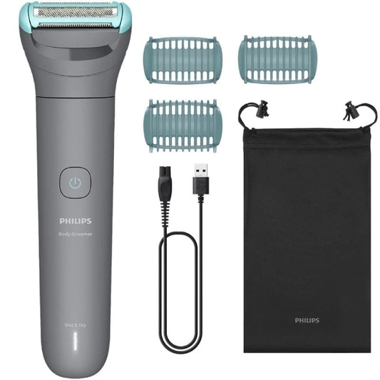 Aparador de barba Philips Body Groomer BG3485/15/ com Bateria/ 3 Acessórios