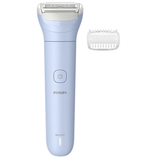 Máquina de Barbear Elétrica para Mulher Philips Lady Shaver 6000 BRL127/00/ a Bateria/ 4 Acessórios