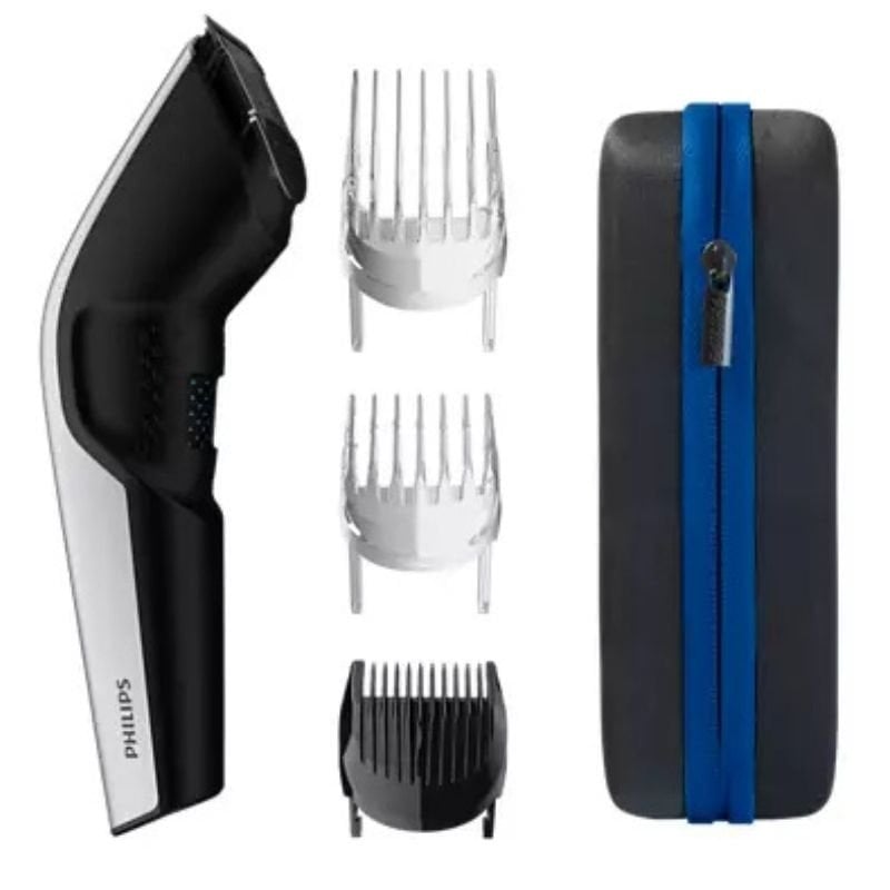 Máquina de Cortar Cabelo Philips Hairclipper Series 5000 HC5650/15/ Com Bateria/ Com Fio/ 4 Acessórios