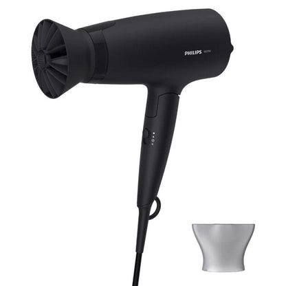 Secador Philips série 3000 BHD308/10/ 1600W/ Preto/ 2 Acessórios