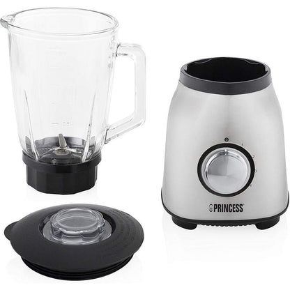 Batidora de vaso Princess 212091/ 1000W/ 4 Velocidades/ Capacidad 1.5L