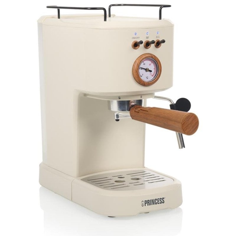 Máquina de Café Expresso Princess 249430/ 1100W/ 20 Bares