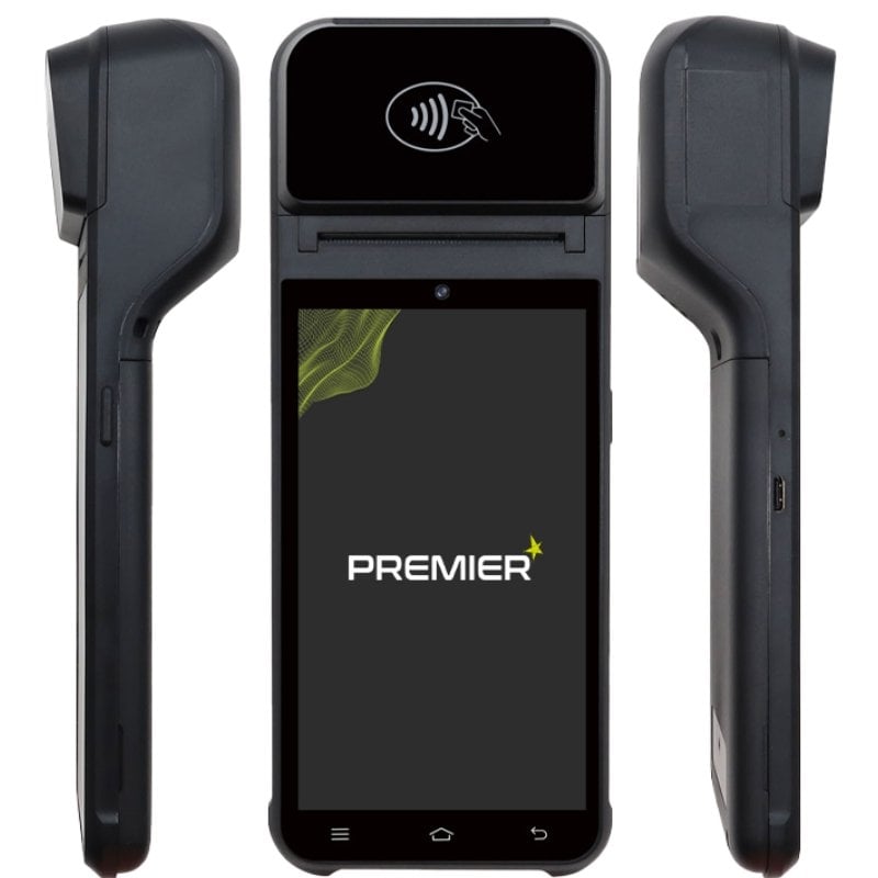 PDA Industrial con impresora de tickets Premier Maxi 52 Z/ 4GB/ 32GB/ 5.5"/ Táctil/ Función TPV