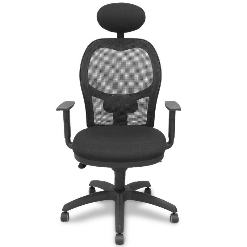 Silla de Oficina Piqueras y Crespo Jorquera 15SM840B840B10CRPC/ Negra