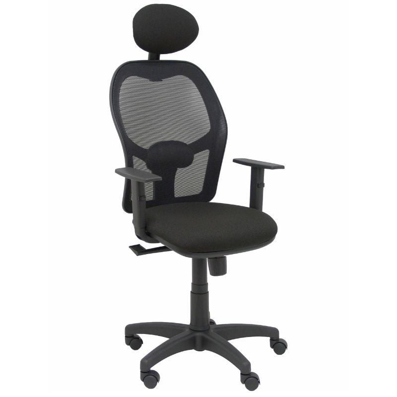 Cadeira de Escritório Piqueras y Crespo Alocén 345SM840B840B10CRNC/ Preta