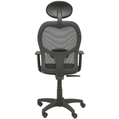 Cadeira de Escritório Piqueras y Crespo Alocén 345SM840B840B10CRNC/ Preta