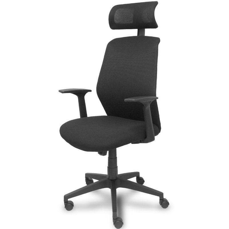 Cadeira de Escritório Piqueras y Crespo Parolis 370BM840A840RNC/ Preto