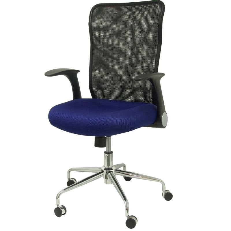 Silla de Oficina Piqueras y Crespo Minaya 4031AZ/ Azul y Negra