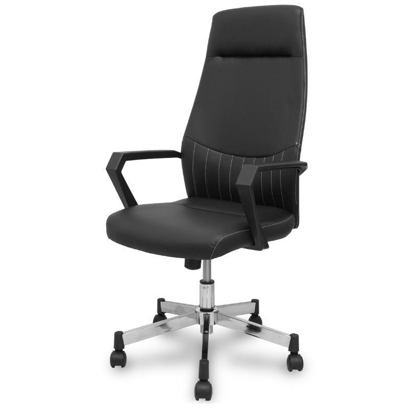 Cadeira de Escritório Piqueras y Crespo Opti520 520DBSP840CRRN/ Preta