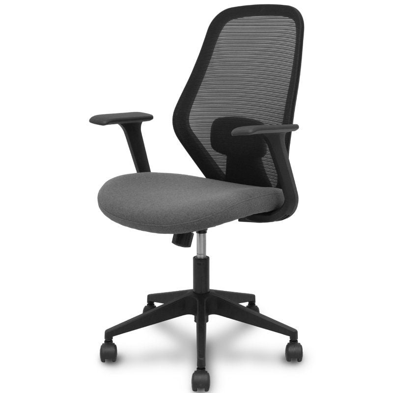 Cadeira de Escritório Piqueras y Crespo Ergo529 529BM840XS21PNRN/ Cinzento