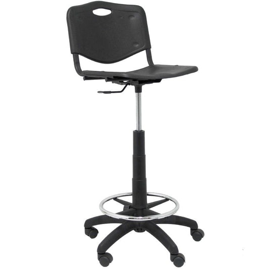 Taburete Piqueras y Crespo Robledo PVC T26GNI840RN/ Negro