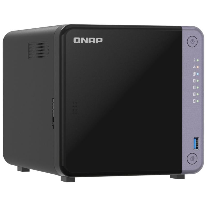 NAS QNAP TS-432X-4G/ 4 Baías 3.5"- 2.5"/ 4GB/ Formato Torre