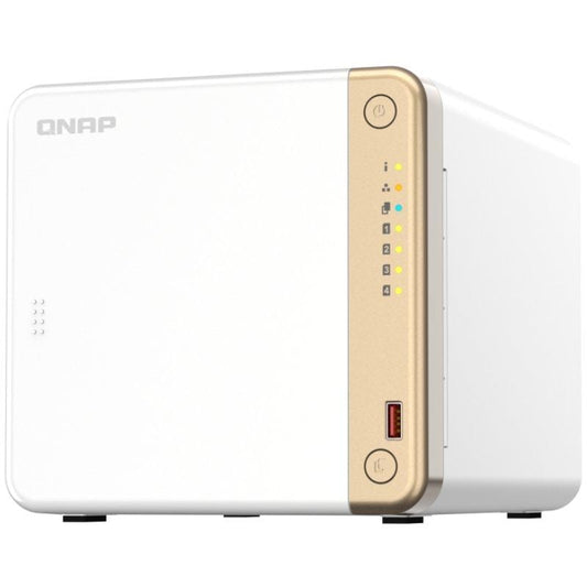 NAS QNAP TS-462/ 4 Baias 3.5"-2.5"/ 4GB DDR4/ Formato Torre