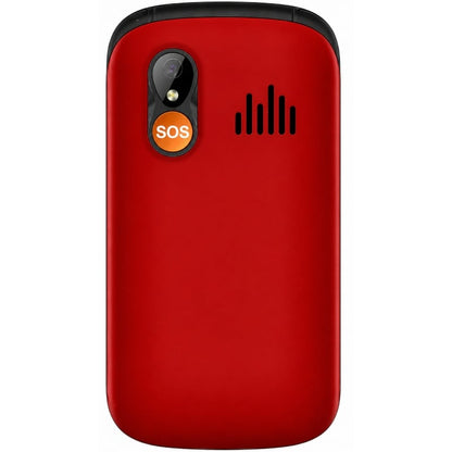 Teléfono Móvil Qubo P-190RD 4G para Personas Mayores/ Rojo