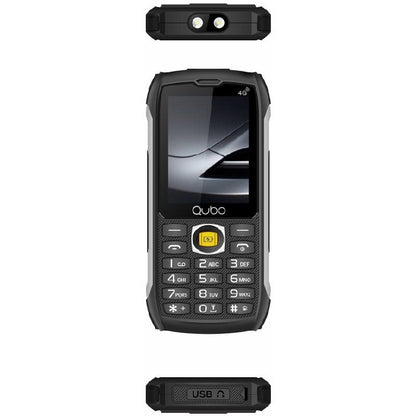 Telemóvel Robusto Qubo ST-002 para Idosos/ Preto