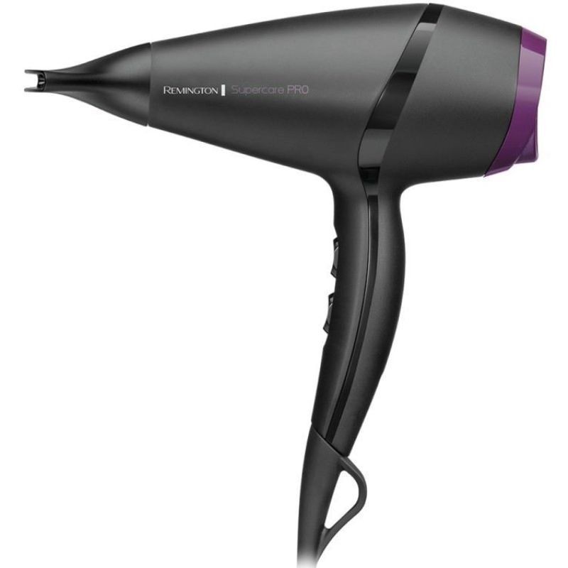 Secador Remington SuperCare Pro 2100 AC7100/ 2100W/ Iónico/ Preto e Lilás