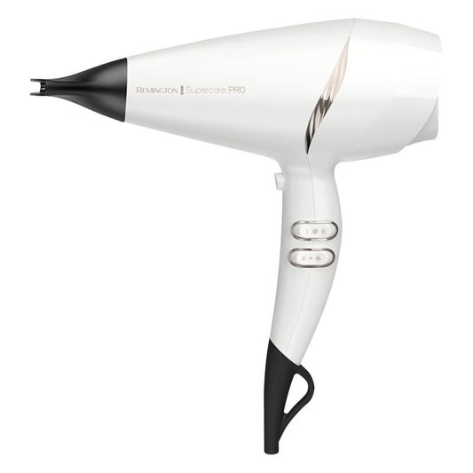 Secador Remington SuperCare Pro 2200 AC7200W/ 2200W/ Iónico/ Blanco