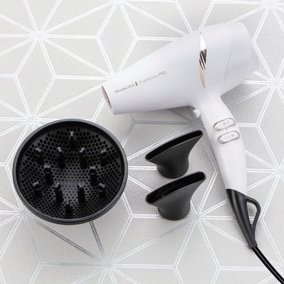 Secador Remington SuperCare Pro 2200 AC7200W/ 2200W/ Iónico/ Blanco