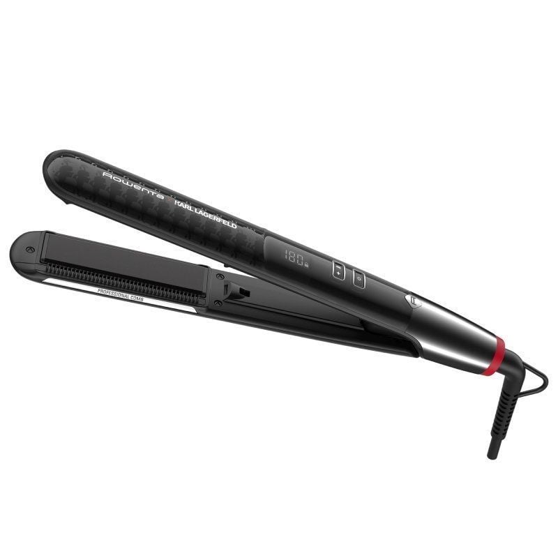 Prancha de Cabelo Rowenta SF466LF0 K/ PRO STYLIST/ Preta
