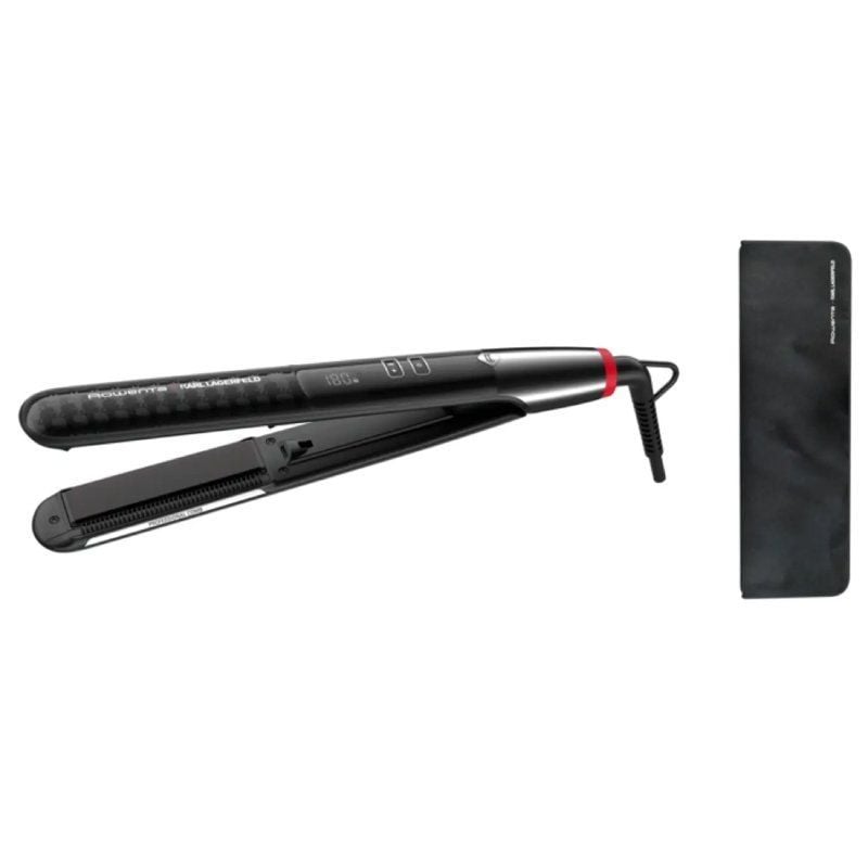 Prancha de Cabelo Rowenta SF466LF0 K/ PRO STYLIST/ Preta