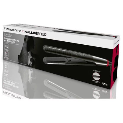 Prancha de Cabelo Rowenta SF466LF0 K/ PRO STYLIST/ Preta