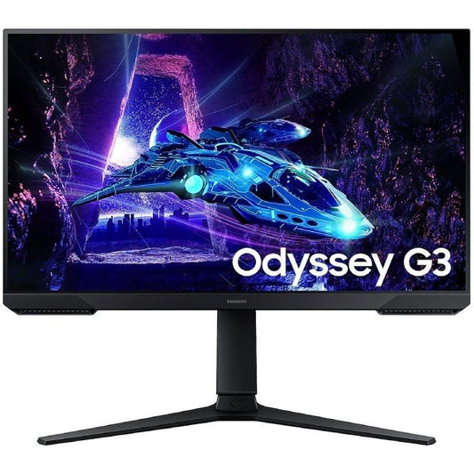 Monitor Gaming Samsung Odyssey G3 S24DG300EU/ 24"/ Full HD/ 1ms/ 180Hz/ VA/ Ajuste de altura/ Preto