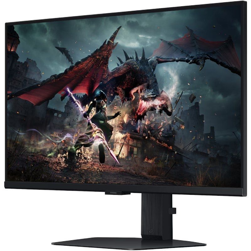 Monitor Gaming Samsung Odyssey G5 G50D S27DG502EU 27"/ QHD/ 1ms/ 180Hz/ IPS/ Regulável em Altura/ Preto