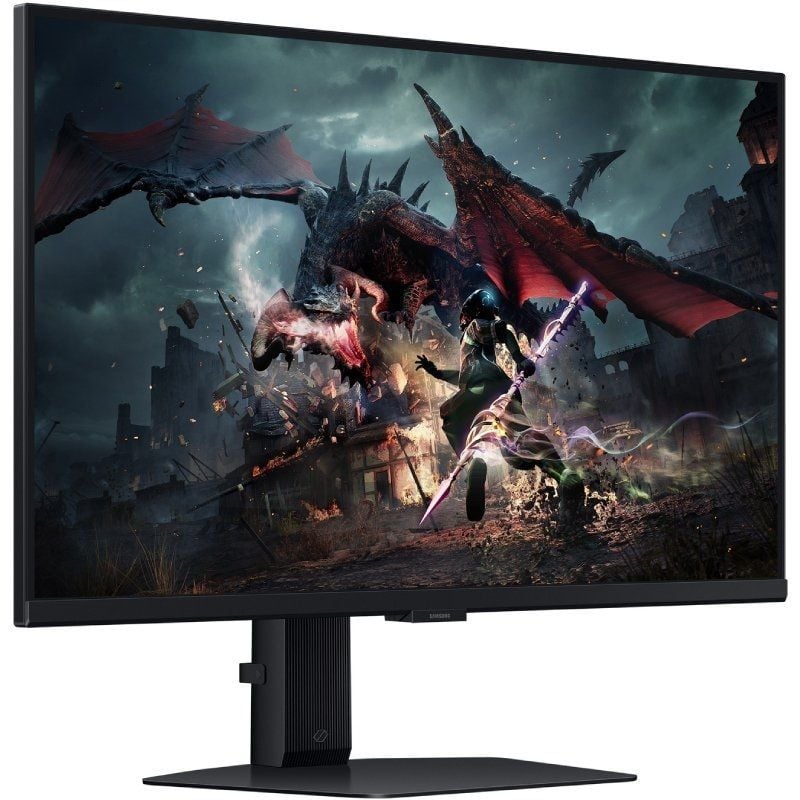 Monitor Gaming Samsung Odyssey G5 G50D S27DG502EU 27"/ QHD/ 1ms/ 180Hz/ IPS/ Regulável em Altura/ Preto