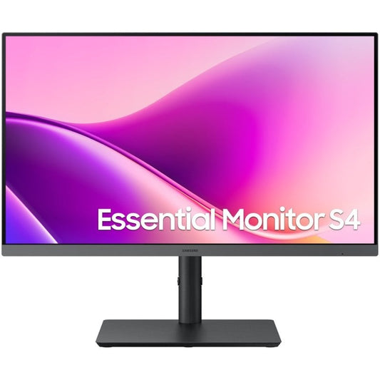 Monitor Profissional Samsung Essential Monitor S4 S43UF S27F434UAU/ 27"/ Full HD/ Regulável em altura/ Preto