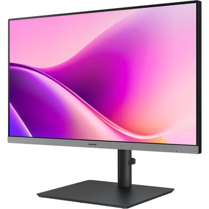Monitor Profesional Samsung Essential Monitor S4 S43UF S27F434UAU/ 27"/ Full HD/ Regulable en altura/ Negro