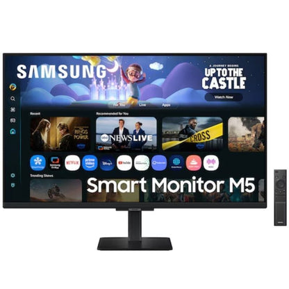 Monitor Inteligente Samsung M5 S27FM500EU 27"/ Full HD/ Multimédia/ Smart TV/ Preto