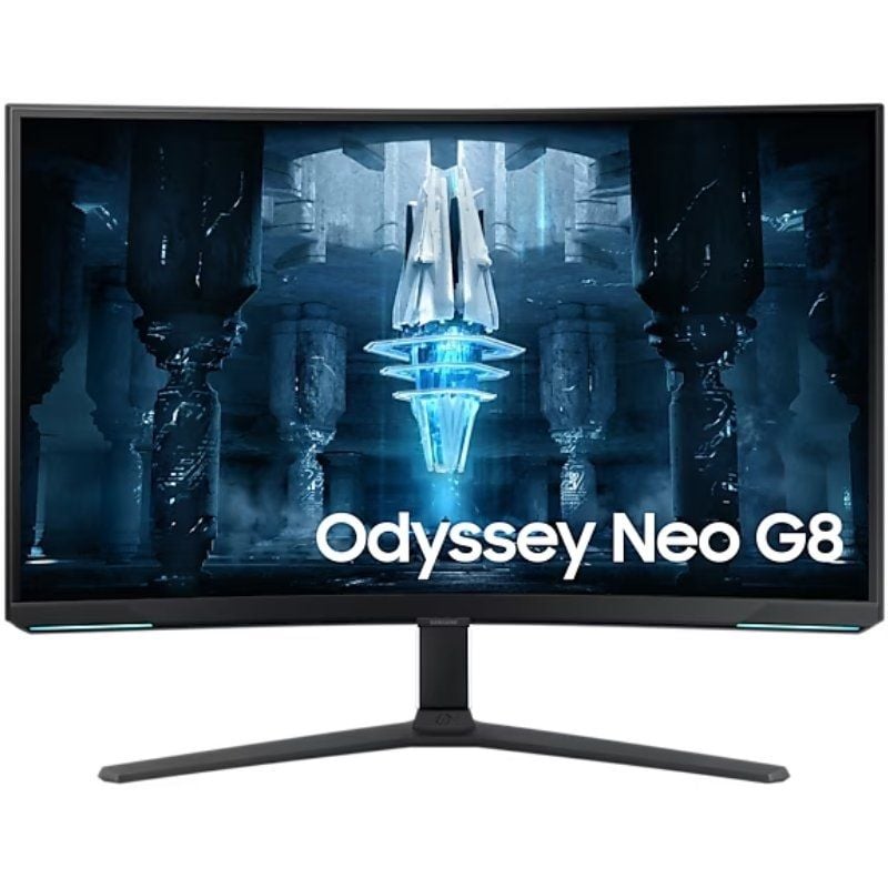 Monitor Gaming Curvo Samsung Odyssey Neo G8 S32BG850NP 32"/ 4K/ 1ms/ 240Hz/ VA/ Ajustável em altura/ Preto e Branco