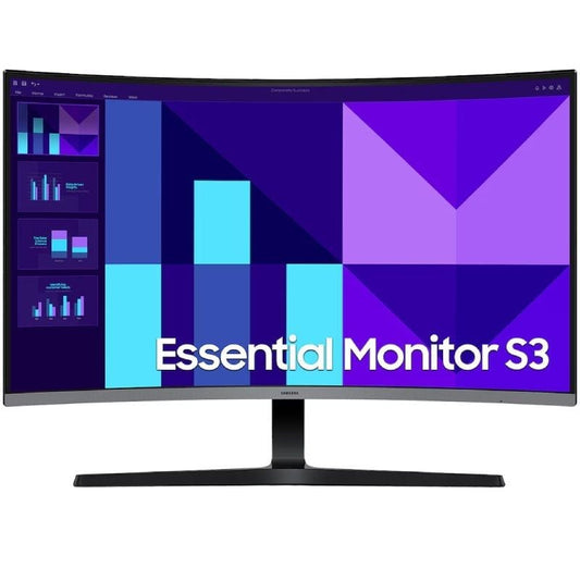 Monitor Profissional Curvo Samsung Essential S39GD S32D392GAU 32"/ Full HD/ Preto