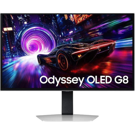Monitor Gaming Samsung Odyssey OLED G8 G81SF S32FG810SU 32"/ 4K/ 0.03ms/ 240Hz/ QD-OLED/ Multimédia/ Ajuste de altura/ Prata