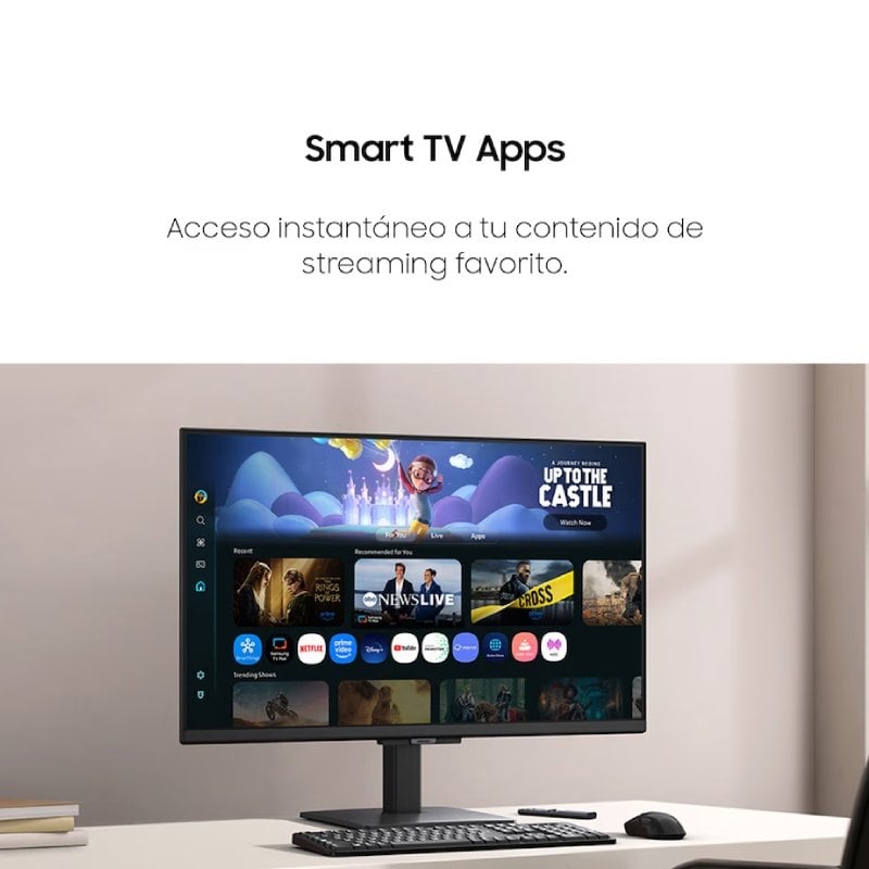 Smart Monitor Samsung M5 M50F S32FM502EU 32"/ Full HD/ Smart TV/ Multimedia/ Negro