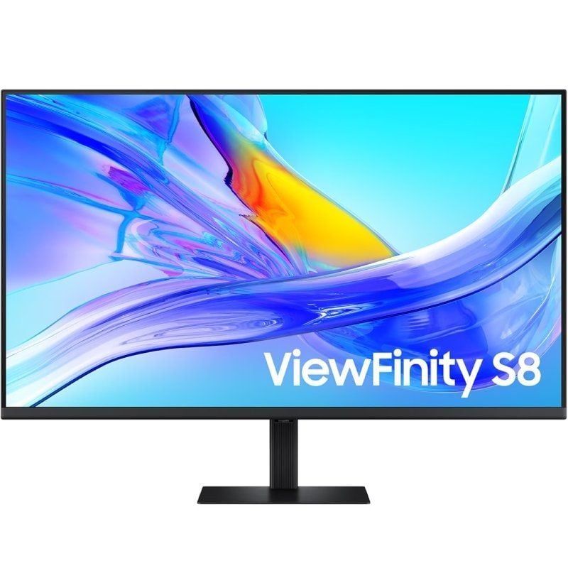 Monitor Profissional Samsung ViewFinity S8 S80UD S37D800UAU 37"/ 4K/ Ajuste em altura/ Preto