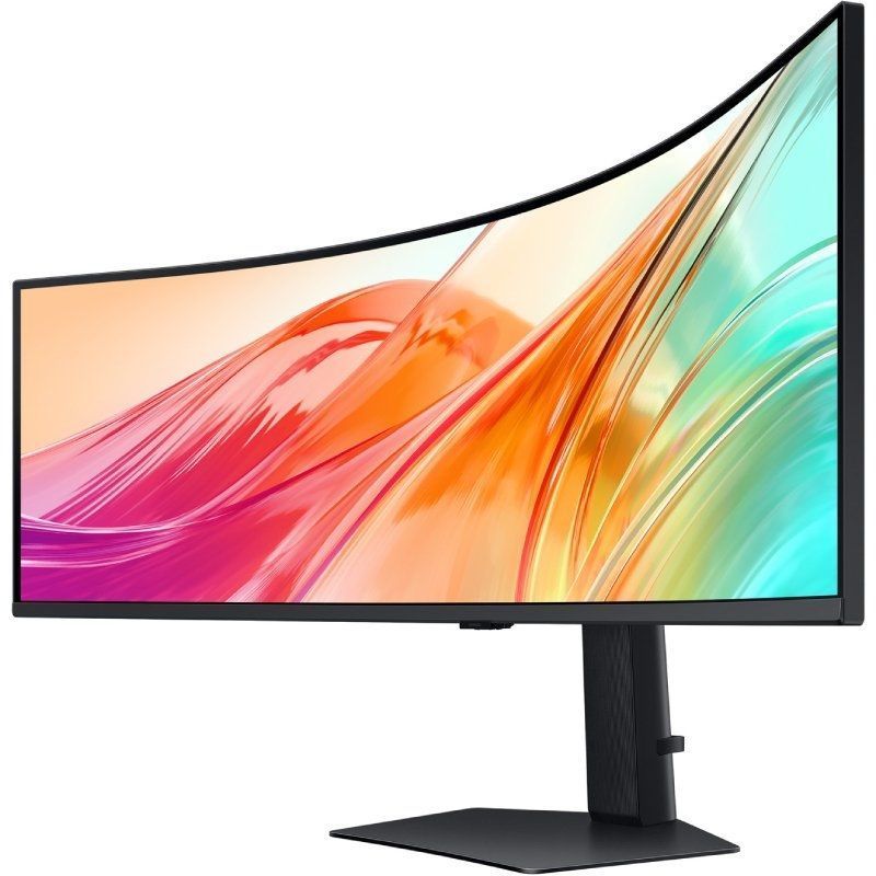 Monitor Profesional Ultrapanorámico Curvo Samsung ViewFinity S9 S95UF S49F950UAU 49"/ Dual QHD/ Multimedia/ Regulable en altura/ Negro