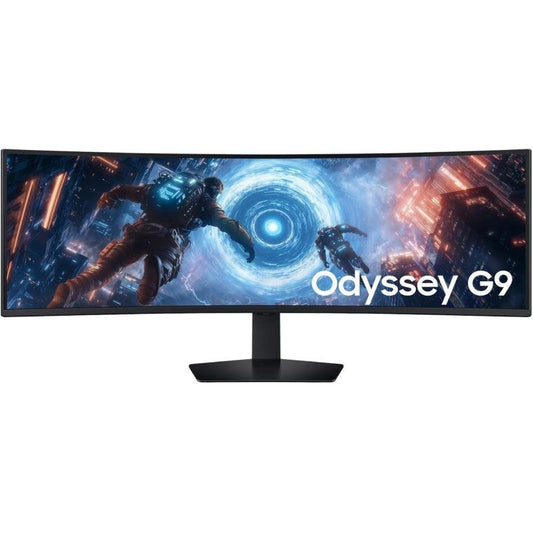 Monitor Gaming Ultrapanorámico Curvo Samsung Odyssey G9 G91F S49FG916EU 49"/ Dual QHD/ 1ms/ 144Hz/ VA/ Regulable en altura/ Negro