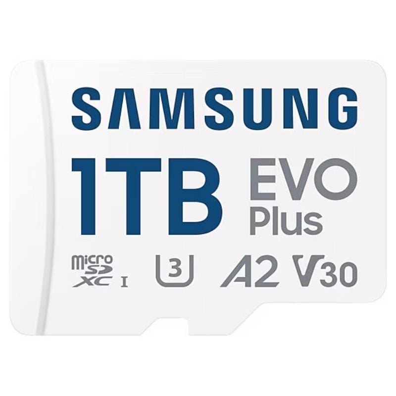 Cartão de Memória Samsung EVO Plus 2024 1TB microSD XC com Adaptador/ Classe 10/ 160MBs