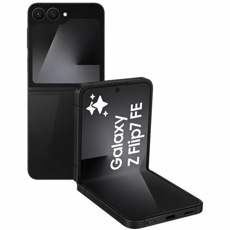 Smartphone Samsung Galaxy Z Flip7 FE 8GB/ 256GB/ 6.7"/ 5G/ Negro