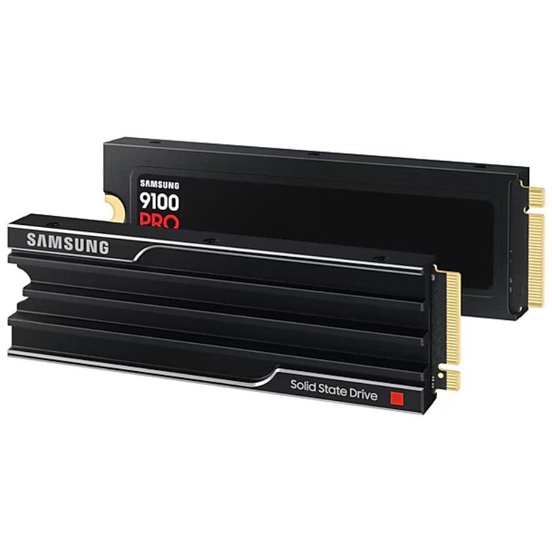 Disco SSD Samsung 9100 PRO 2TB/ M.2 2280 PCIe Gen5/ con Disipador de Calor/ Full Capacity