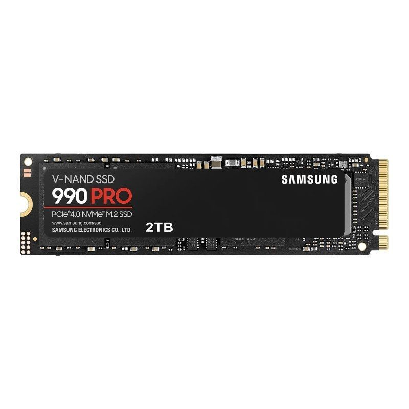 Disco SSD Samsung 990 PRO 2TB/ M.2 2280 PCIe Gen4/ com Dissipador de Calor/ Compatível com PS5 e PC/ Full Capacity