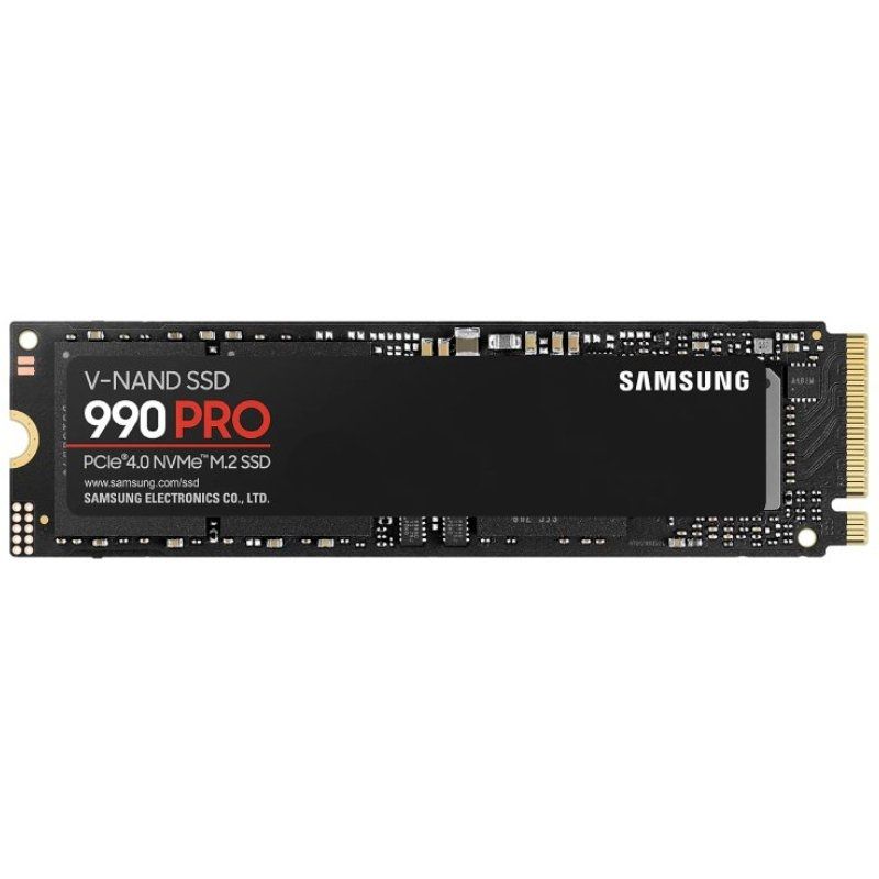 SSD Samsung 990 PRO 4TB/ M.2 2280 PCIe 4.0/ com dissipador de calor/ Compatível com PS5 e PC/ Capacidade total