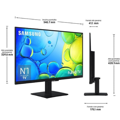 Televisor Samsung F6005 TU24F6005FK 24"/ Full HD/ Smart TV/ Wi-Fi