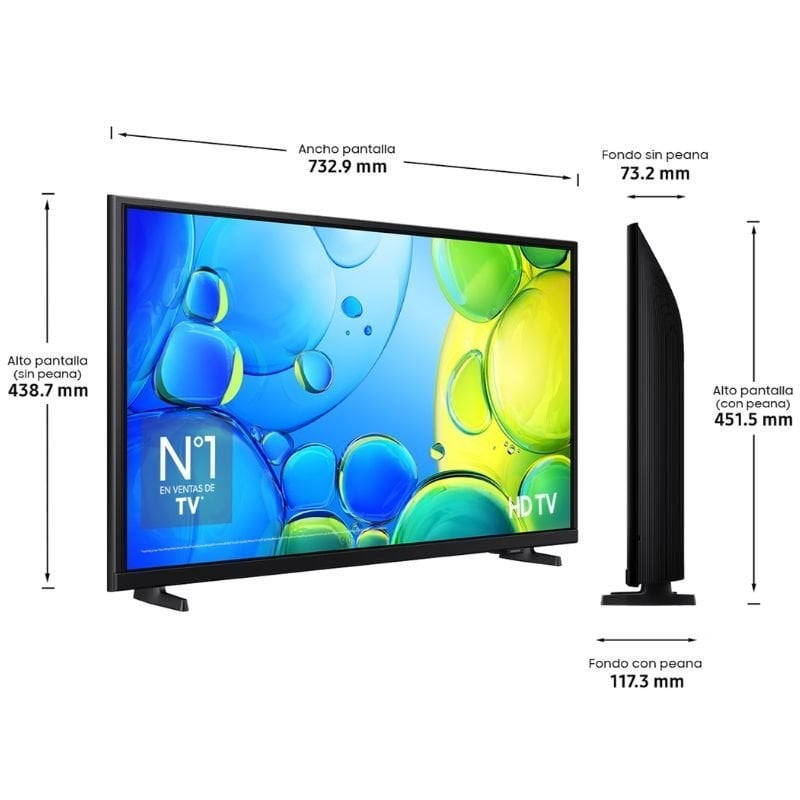 Televisor Samsung TU32F6005FK 32"/ Full HD/ Smart TV/ WiFi