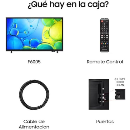 Televisor Samsung TU32F6005FK 32"/ Full HD/ Smart TV/ WiFi